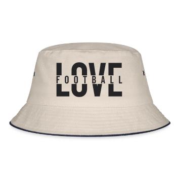 LOVE FOOTBALL USA Football américain - Bob - blanc cassé/bleu marine - Devant
