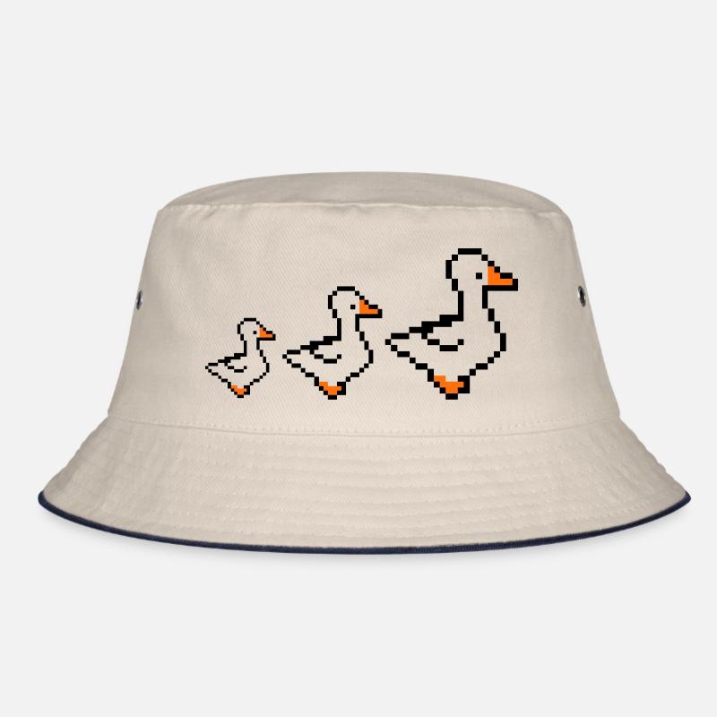 Pixel Ducks Bucket Hat