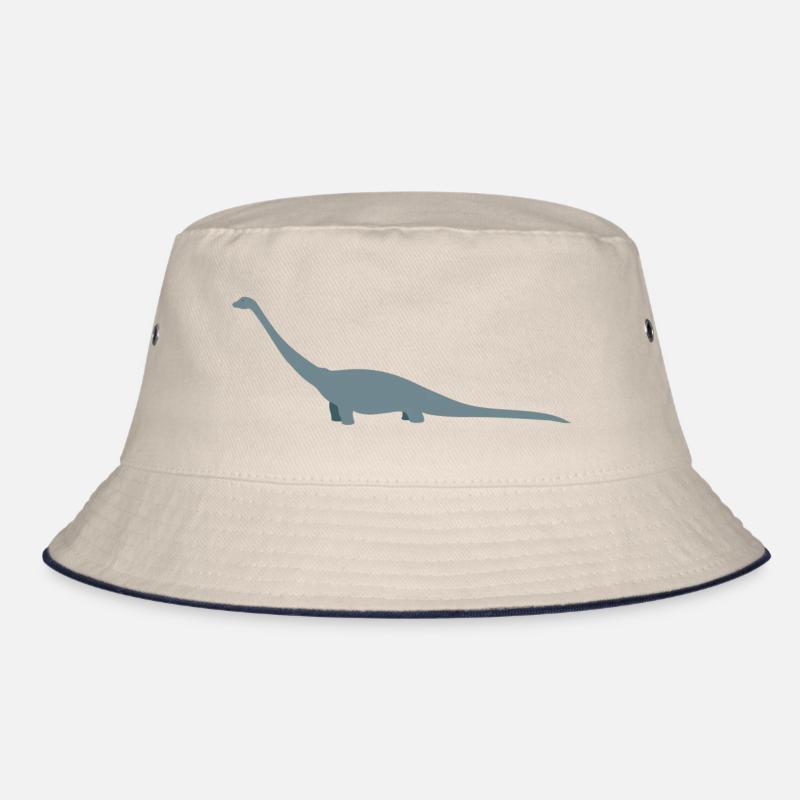 Dinosaurier: Comic Diplodocus Bucket Hat