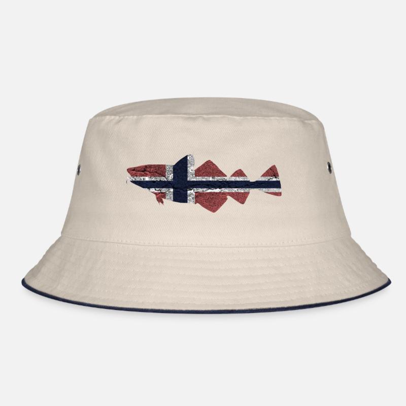 Fishing Norway Bucket Hat