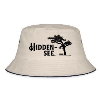 Hiddensee, pearl of the Baltic Sea - Bucket Hat - ecru/navy - Front
