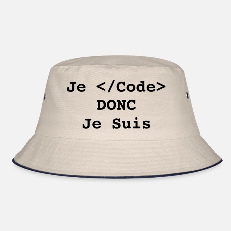 Ich programmiere, also bin ich Informatiker und Programmierer Bucket Hat