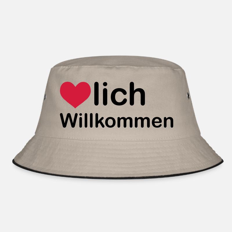 herzlich willkommen Bucket Hat