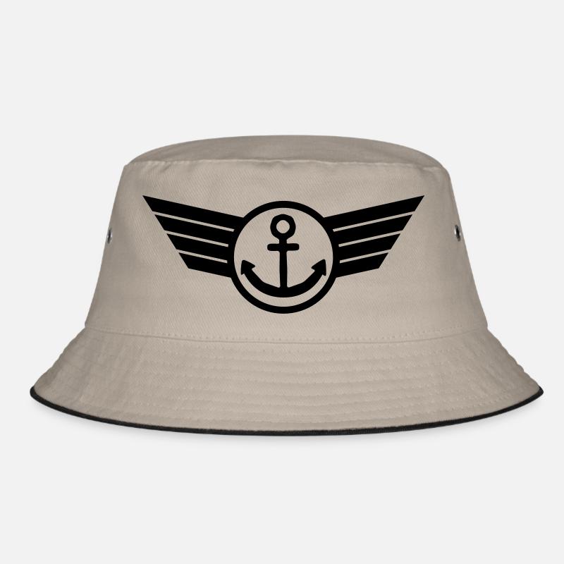 Anchor Logo Bucket Hat