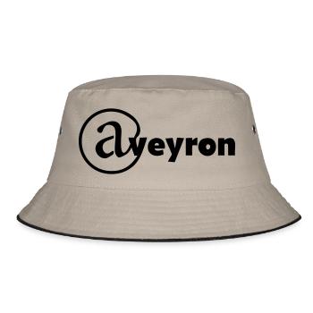 département de l' Aveyron Aveyronnais - Bob - kaki/noir - Devant