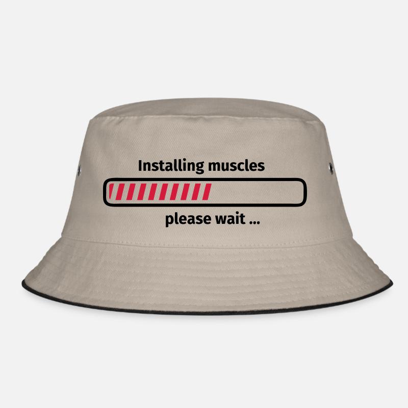 Installing muscles please wait ... Bucket Hat