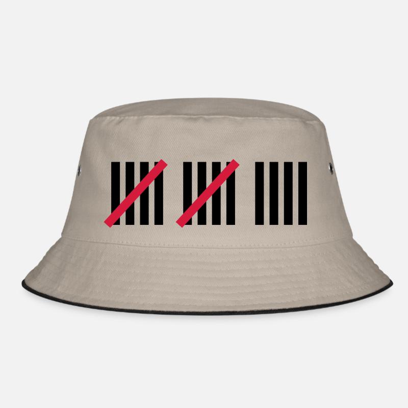 14th Birthday - Bucket Hat - khaki/black