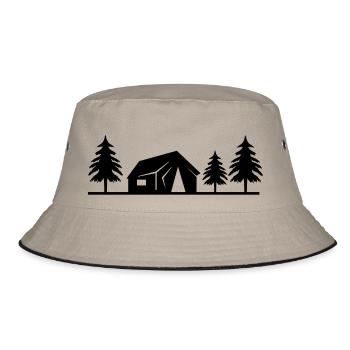cabane dans la forêt - Bob - kaki/noir - Devant