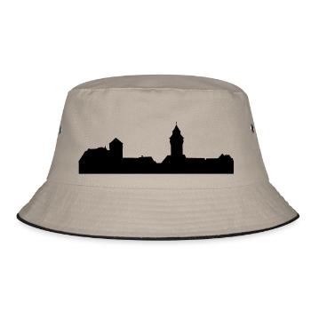 Nürnberg - Bucket Hat - Khaki/Schwarz - Vorne