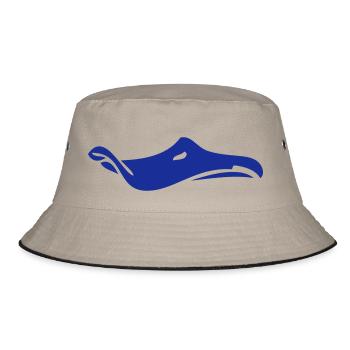 duckspout - Bucket Hat - Khaki/Schwarz - Vorne