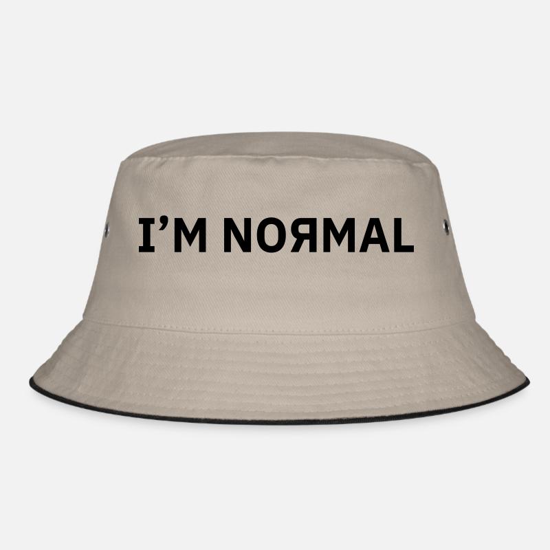 I'm Normal Bucket Hat