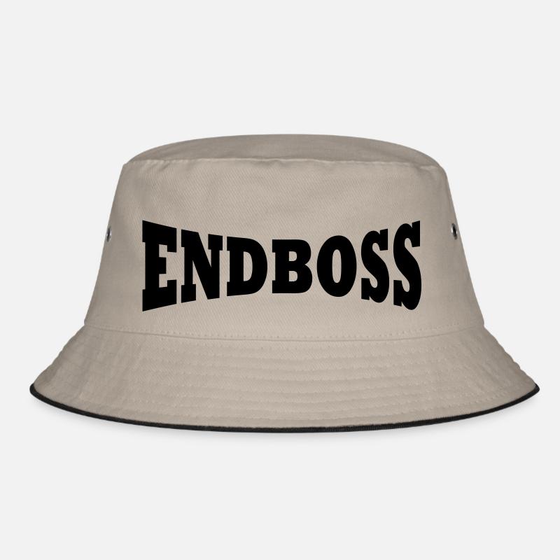 Final boss logo Bucket Hat