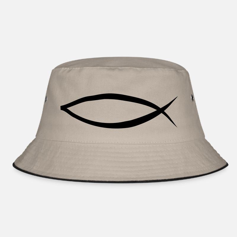 christensymbol_1_farbig_3 Bucket Hat