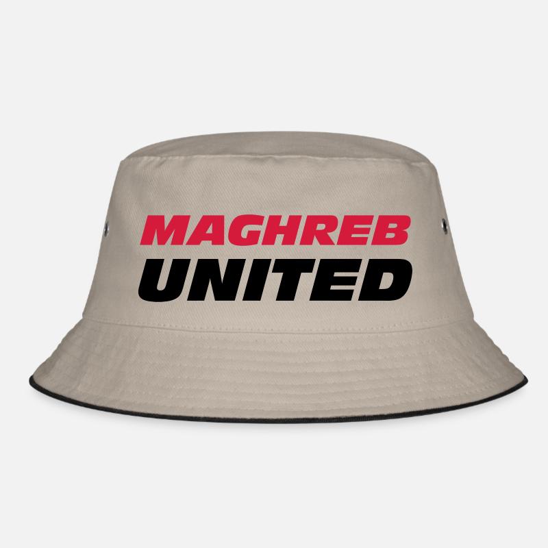 Maghreb Groß - Bucket Hat - Khaki/Schwarz