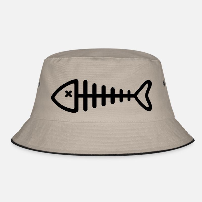 Fischgräte Bucket Hat