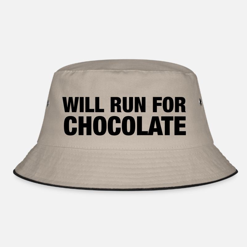 Will Run For Chocolate Bucket Hat