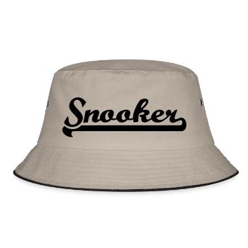 Snooker - Bucket Hat - Khaki/Schwarz - Vorne