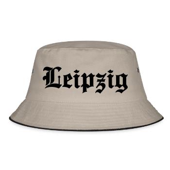 Leipzig - Bucket Hat - Khaki/Schwarz - Vorne