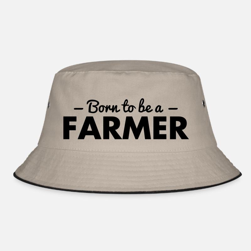 born to be a farmer Bucket Hat