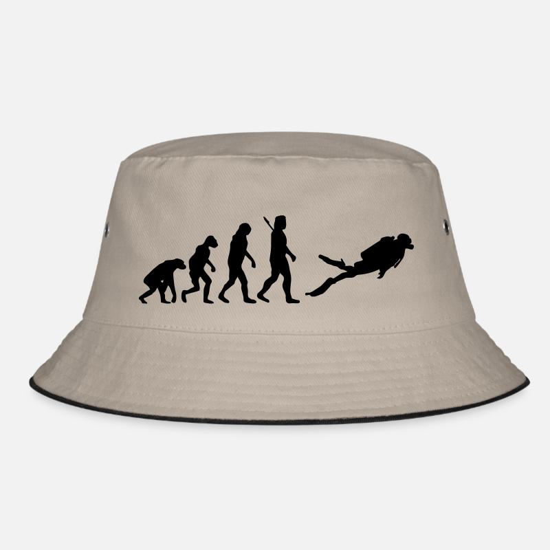 Evolution diving - Tauchen - Taucher - Tauchsport Bucket Hat