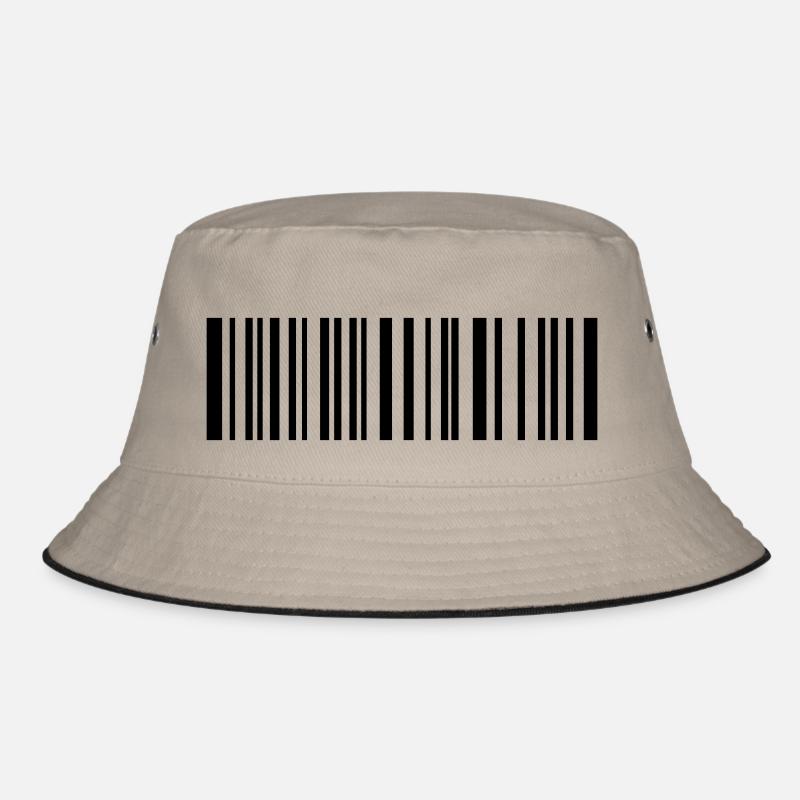 Bar code Bucket Hat