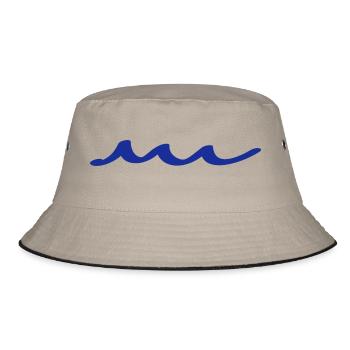 wellen - Bucket Hat - Khaki/Schwarz - Vorne