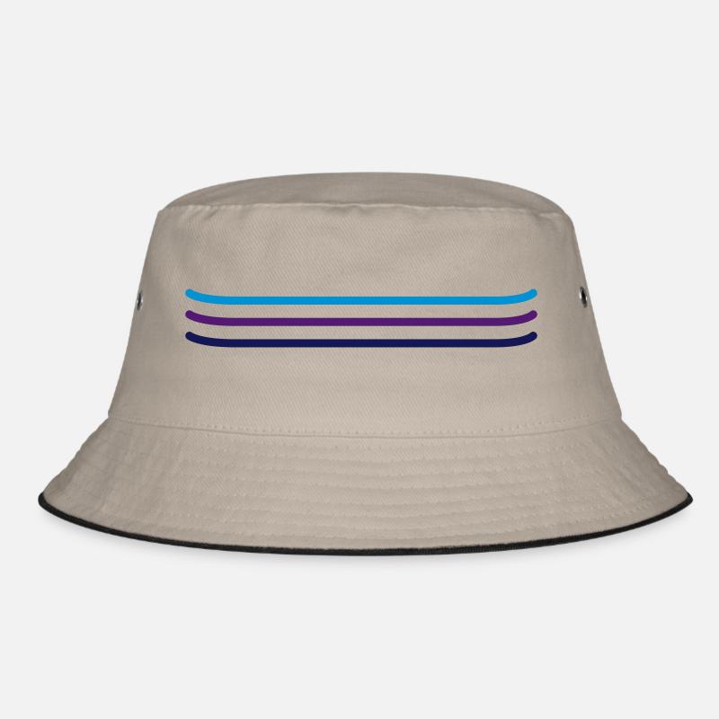 Snowboards - Bucket Hat - Khaki/Schwarz