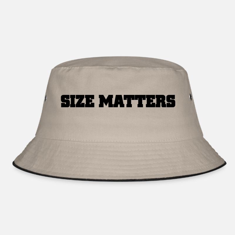 size matters Bucket Hat