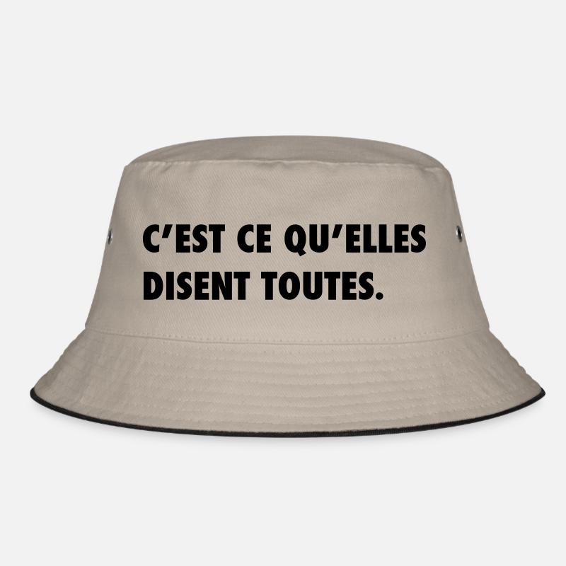 C'est ce qu'elles disent toutes - Bob - kaki/noir