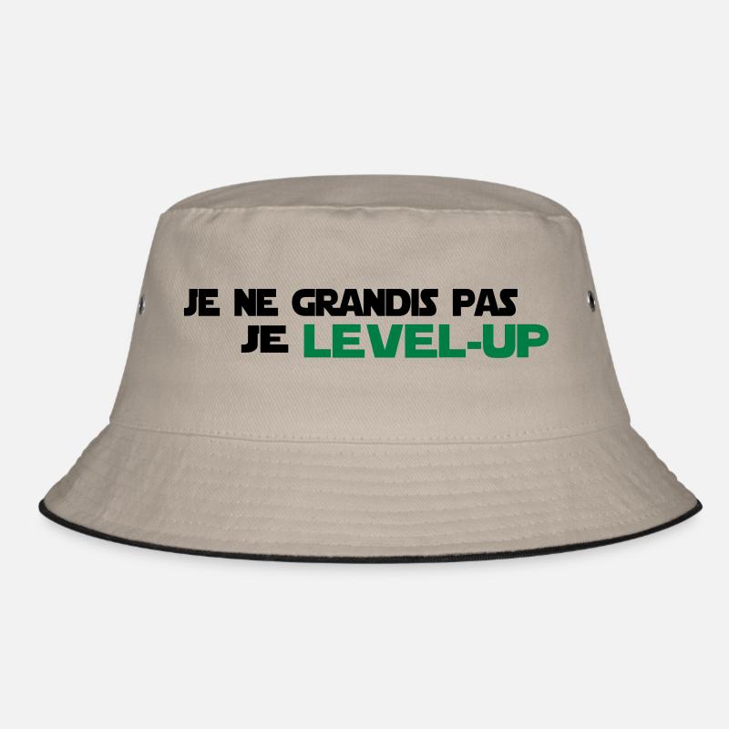 je ne grandis pas - Bob - kaki/noir