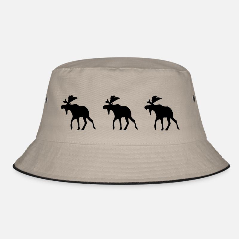 three elk Bucket Hat