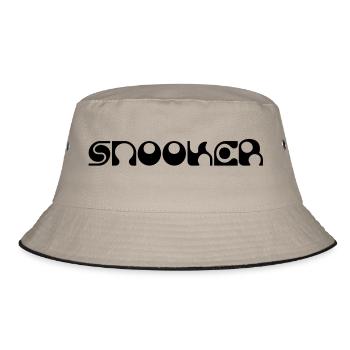 SNOOKER - Bucket Hat - Khaki/Schwarz - Vorne