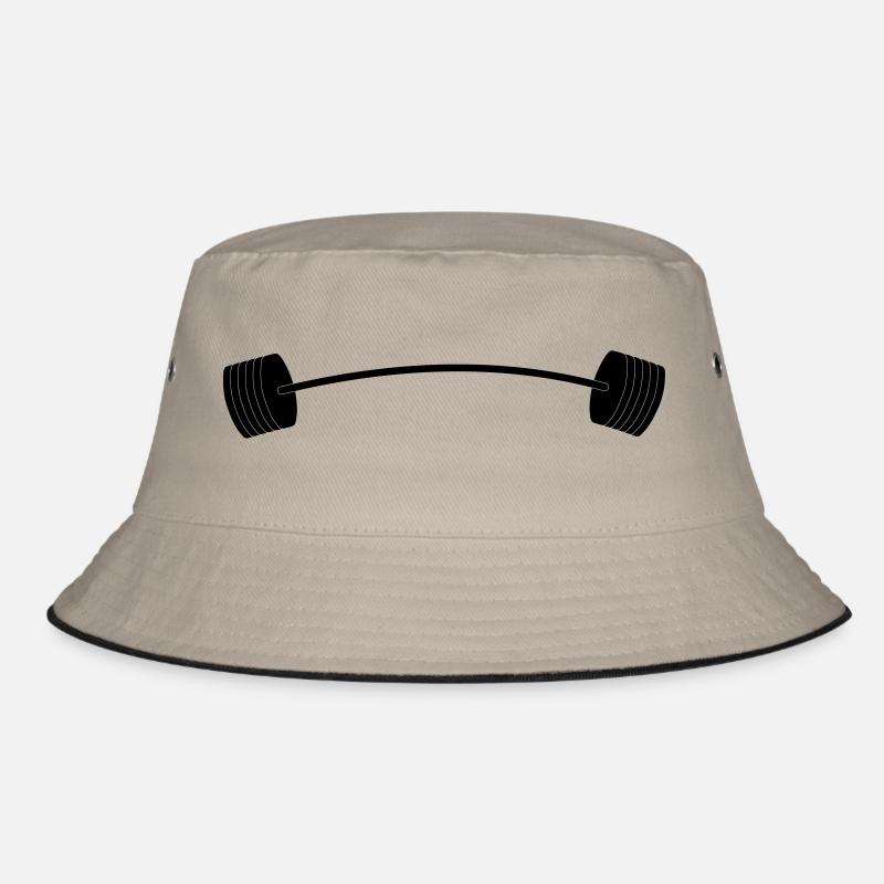Hantel-gebogen Bucket Hat