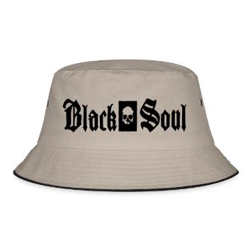 blach soul - Bucket Hat - khaki/black - Front