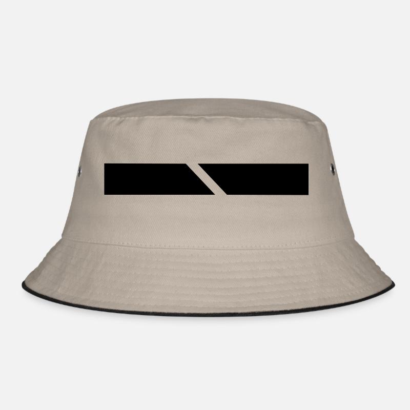broken bar/Stripe/UK Bucket Hat