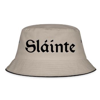 Slainte texte de - Bob - kaki/noir - Devant