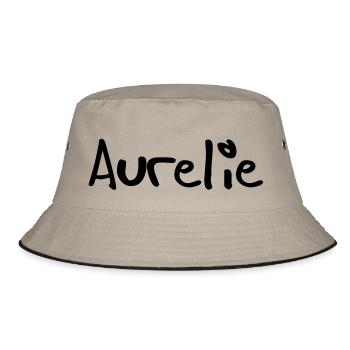 aurélie - Bucket Hat - khaki/black - Front