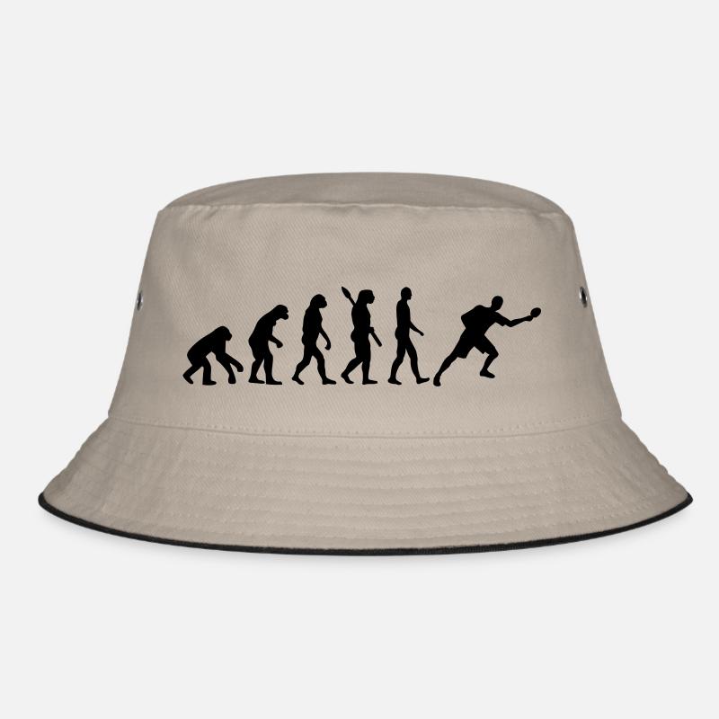 Evolution Tischtennis - Bucket Hat - Khaki/Schwarz