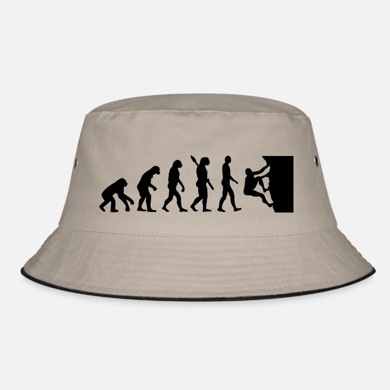 Klettern - Bucket Hat - Khaki/Schwarz