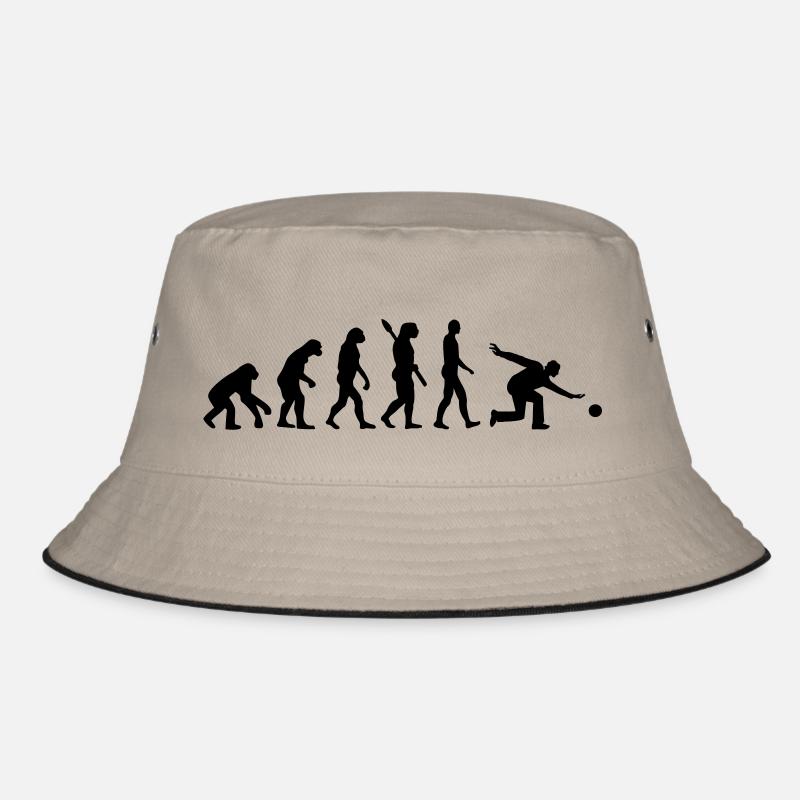 Evolution Bowling Bucket Hat