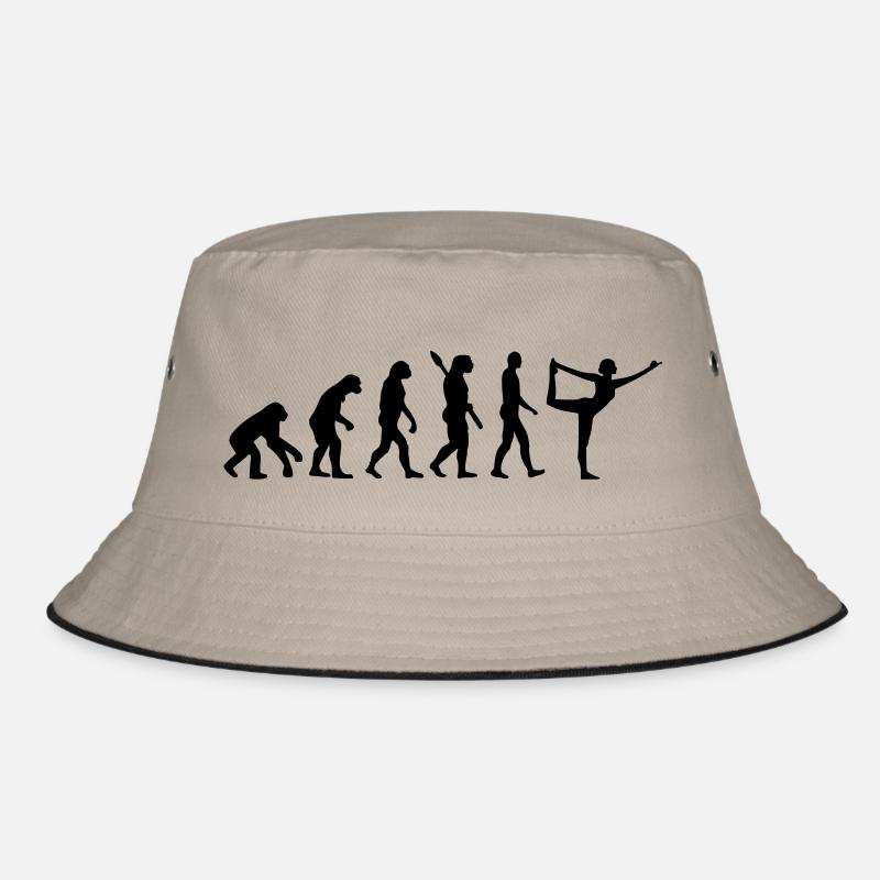 Evolution Yoga - Bucket Hat - Khaki/Schwarz