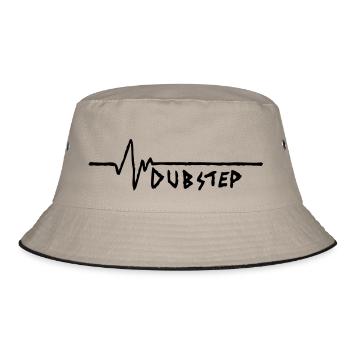Frequence Dubstep Dirty - Bucket Hat - khaki/black - Front