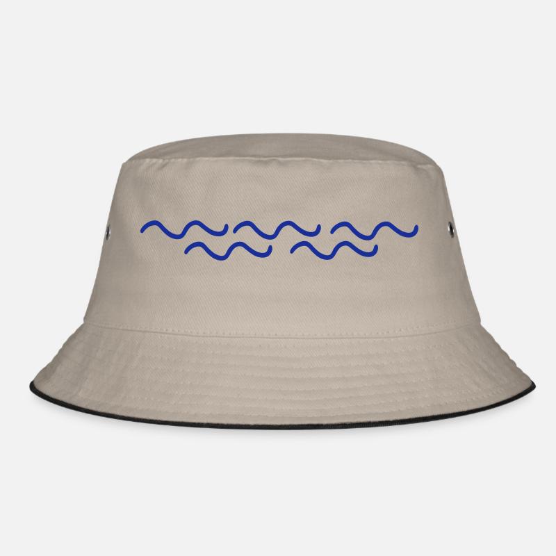 vagues - Bob - kaki/noir