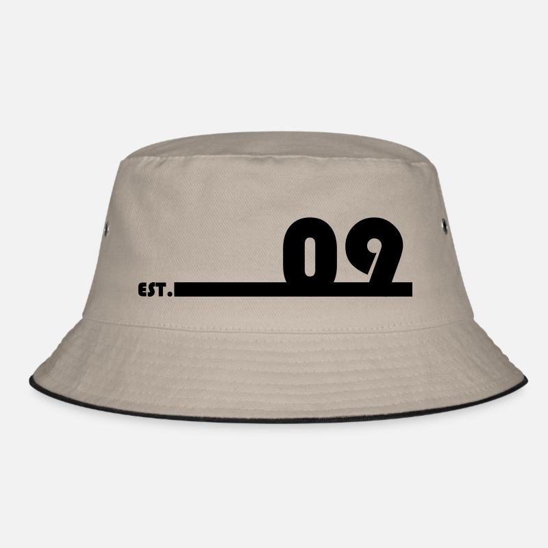 09_Black_Bauhaus93 - Bucket Hat - Khaki/Schwarz