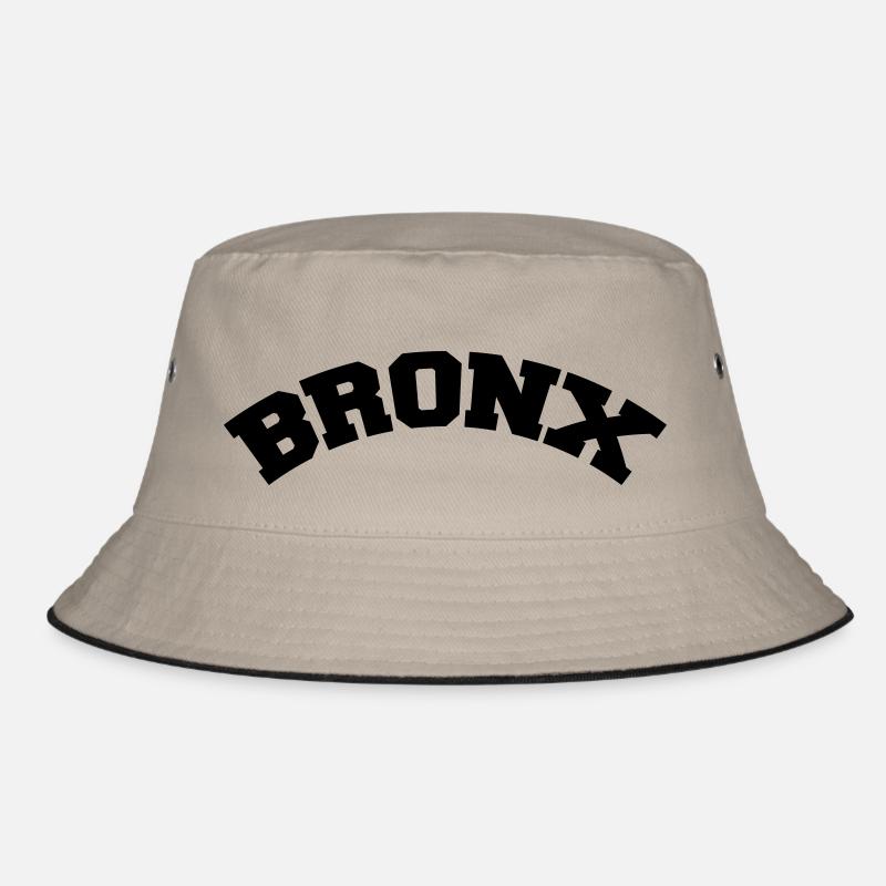 bronx - Bucket Hat - Khaki/Schwarz