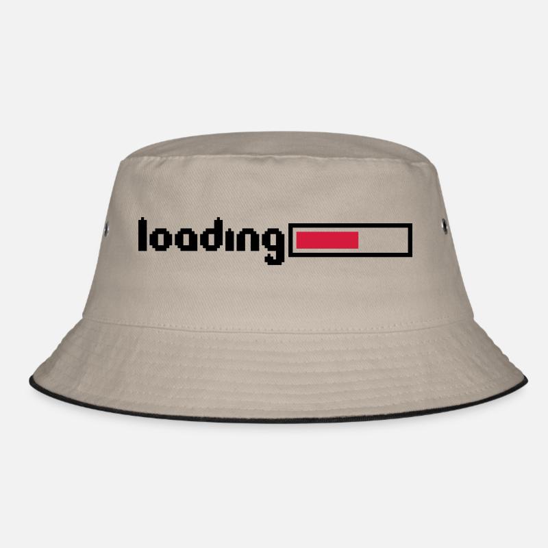 loading 8 bit pixel retro alt spiele computer lade Bucket Hat