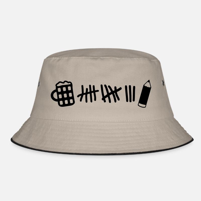 Striche - Bier Stift Bucket Hat