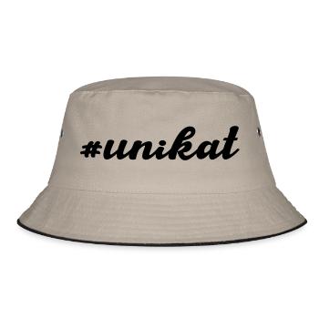 Unique - Bucket Hat - khaki/black - Front