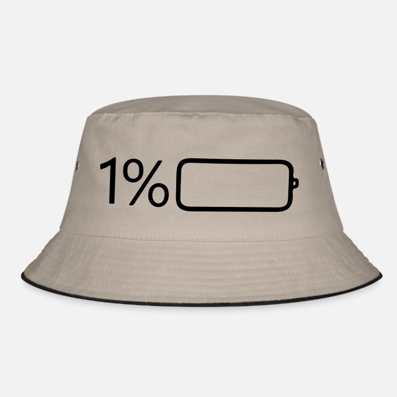 1 percent power Bucket Hat