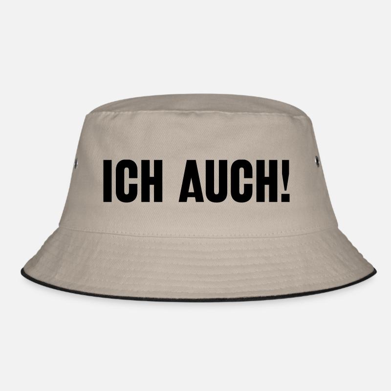 Ich bin schizophren! Part 2 - Bucket Hat - Khaki/Schwarz